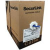 1000 ft. Solid UTP CAT5e (350MHz) Network Cable - FT4/CMR - SecureLink